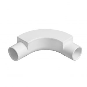 PVC Conduit Inspection Bend  - 25mm - White