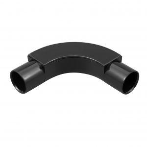 PVC Conduit Inspection Bend  - 25mm - Black