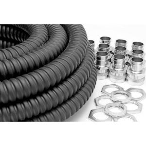 PVC Coated Galv Flexible Conduit Contractor Pack - 20mm