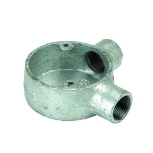 Galvanised Conduit Fittings - Angle Boxes - 25mm