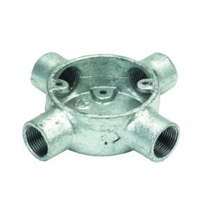 Galvanised Conduit Fittings - Intersection Boxes - 20mm