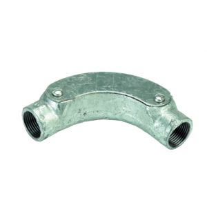 Galvanised Conduit Fittings - Inspection Elbows - 25mm