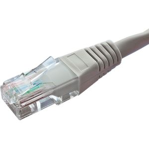 Cat5e UTP patch lead 5.0m grey LSZH