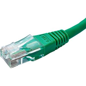 Cat5e UTP patch lead 1.0m green PVC