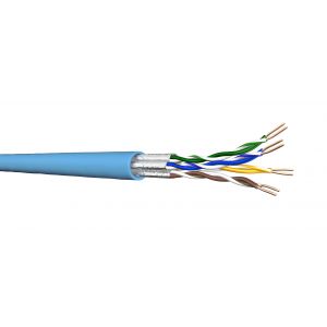 Cat6a Data Cable - U/FTP LSHF - Light Blue
