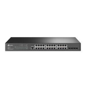 24-Port Gigabit L2 Managed Network Switch with 4 SFP Slots