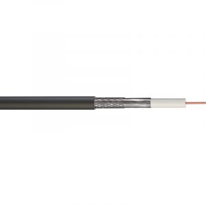 Satellite Coaxial Cable - RG6 Low Loss Aluminium Braid Aluminium Foil