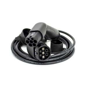 5m 32A 3 phase type 2 to type 2 EV charging lead
