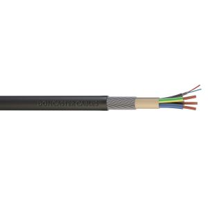 EV Ultra cable 3 core 4mm2 c/w 2c data SWA blk per M