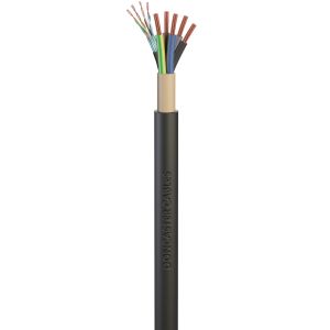 EV Ultra cable 5 core 6mm2 c/w 4pr CAT5 data blk per M