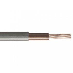 6181YH - PVC Double Insulated Singles - 1.5mm Conductor - 100m Drum - Brown