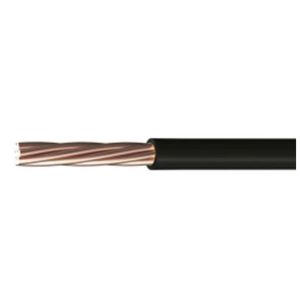 6491B - LS0H Single Stranded - 4mm Conductor - 100m Drum - 4mm Conductor - 100m Drum - Black