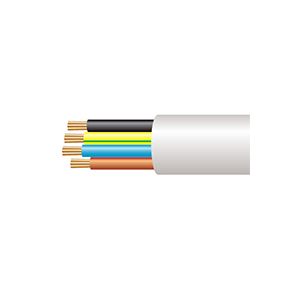 3184TQ - TQ Type Rubber Cable - 0.75mm Conductor - 100m Drum - White