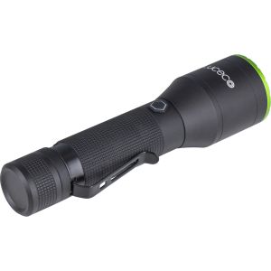 Hand Torch 1000lm USB Charge Multi-Focus Lens Black 