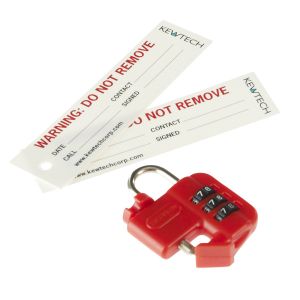 Combination lock off device