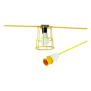 110V Festoon Lighting Kits - 22m kit 10 x 8W LED ES
