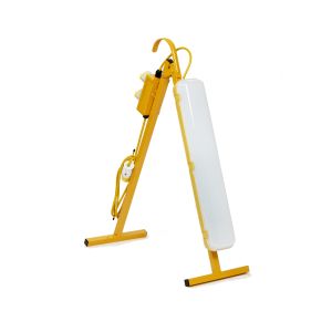 110V 20W 2ft LED plasterers light with A-frame stand