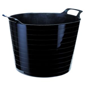 Multi Purpose Flexible Bucket Black - 42L
