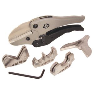 Ratchet action multi-function cutter