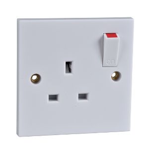 13 Amp Socket outlet - 1 gang DP switched 