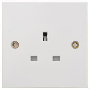 13 Amp Socket outlet - 1 gang unswitched 