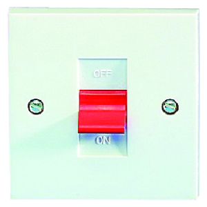 45 Amp DP Switches &amp; Cookers - 1 gang switch