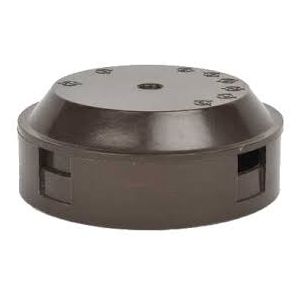 Brown Junction Boxes - 20 Amp 4 terminal selective entry 