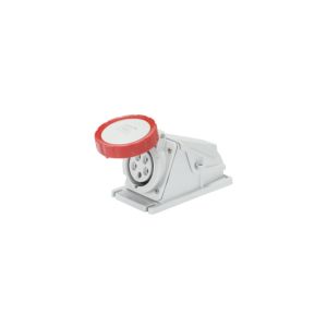 IP67 90° Surface Socket - 3P+N+E 32A 400V 6H