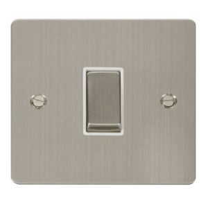 1 gang intermediate 10AX switch - white inserts