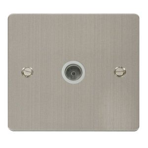 Coaxial Sockets - Single - white inserts