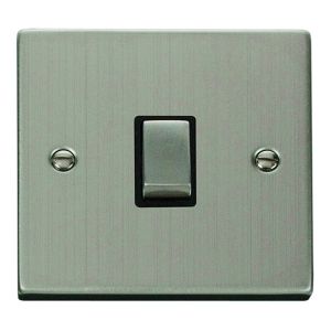 20 Amp DP Plate Switches  - black insert