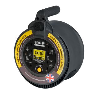 4 socket thermal cut out reel pro cable reel - 15m