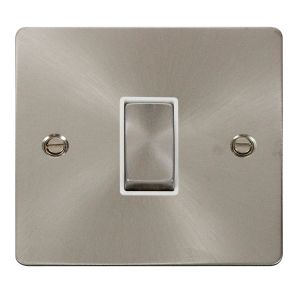 1 gang intermediate 10AX switch - white inserts