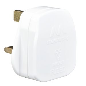 Plug 13A white
