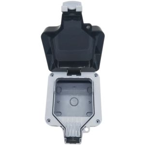 1 Gang Empty Weatherproof Enclosure IP66