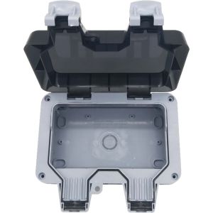 2 Gang Empty Weatherproof Enclosure IP66