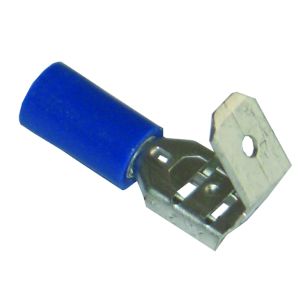 Pre-Insulated Terminals Piggy Back - 6.3mm blue
