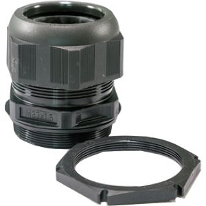 IP68 Nylon Cable Glands - 63mm (Qty 5) - Black