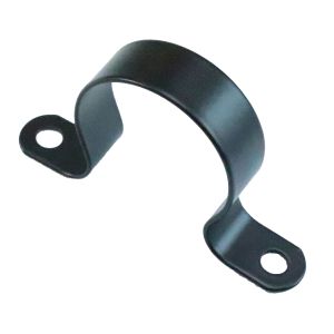 External Round Conduit Clips - 20mm external black (Qty 1)