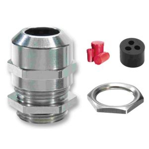 Brass IP68 Cable Gland LSF - EMSKV 40/MFD 2 x 25mm + 1 x 16mm