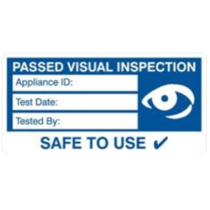 Visual Inspection Label Roll of 100