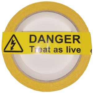 Treat as Live Laminated Tape