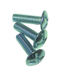 Roofing Nuts &amp; Bolts - M6 x 12 (Qty 200) - BZP