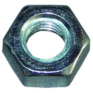 Hexagon Full Nuts - M6 (Qty 100) - BZP steel