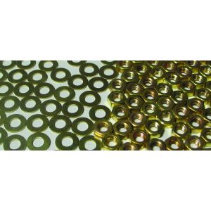 M10 brass washers (Qty 100)