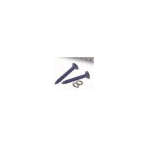 BS 7671 Amendment 3 Trunking Clips - 4.7 x 37mm masonry screws &amp; washers (Qty 100)