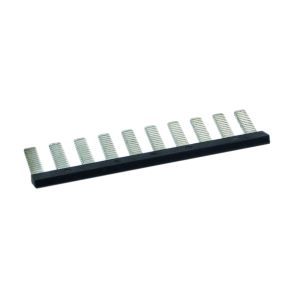 10 Way Insulated Comb Busbar - Connection comb 10 way for 4mm_ terminal