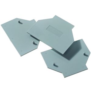 Partition plate 35mm<sup>2</sup> grey