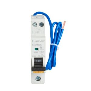 RCBO compact 6A type A 30mA SP&amp;SWN B curve