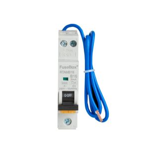 RCBO compact 16A type A 30mA SP&amp;SWN B curve